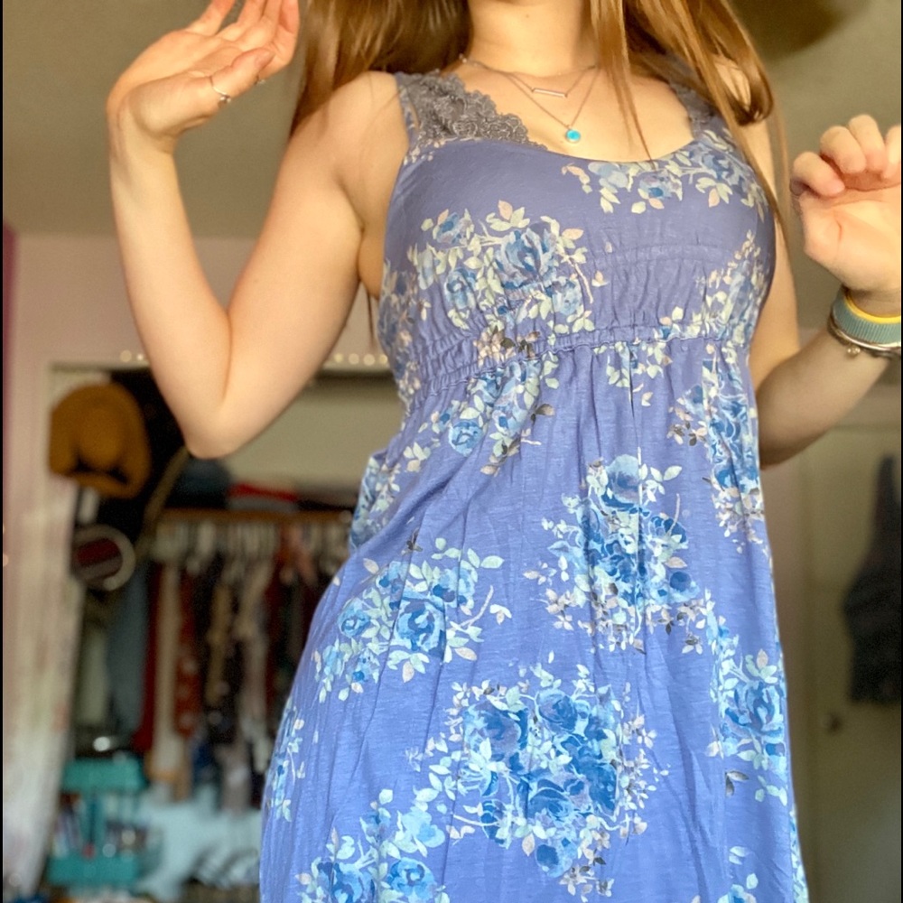 🌼FLOWEY PURPLE DRESS🌼